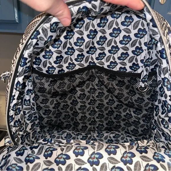 Vera Bradley Bedford Plaid Baby Bag Backpack in Performance Twill - Picture 3 of 16